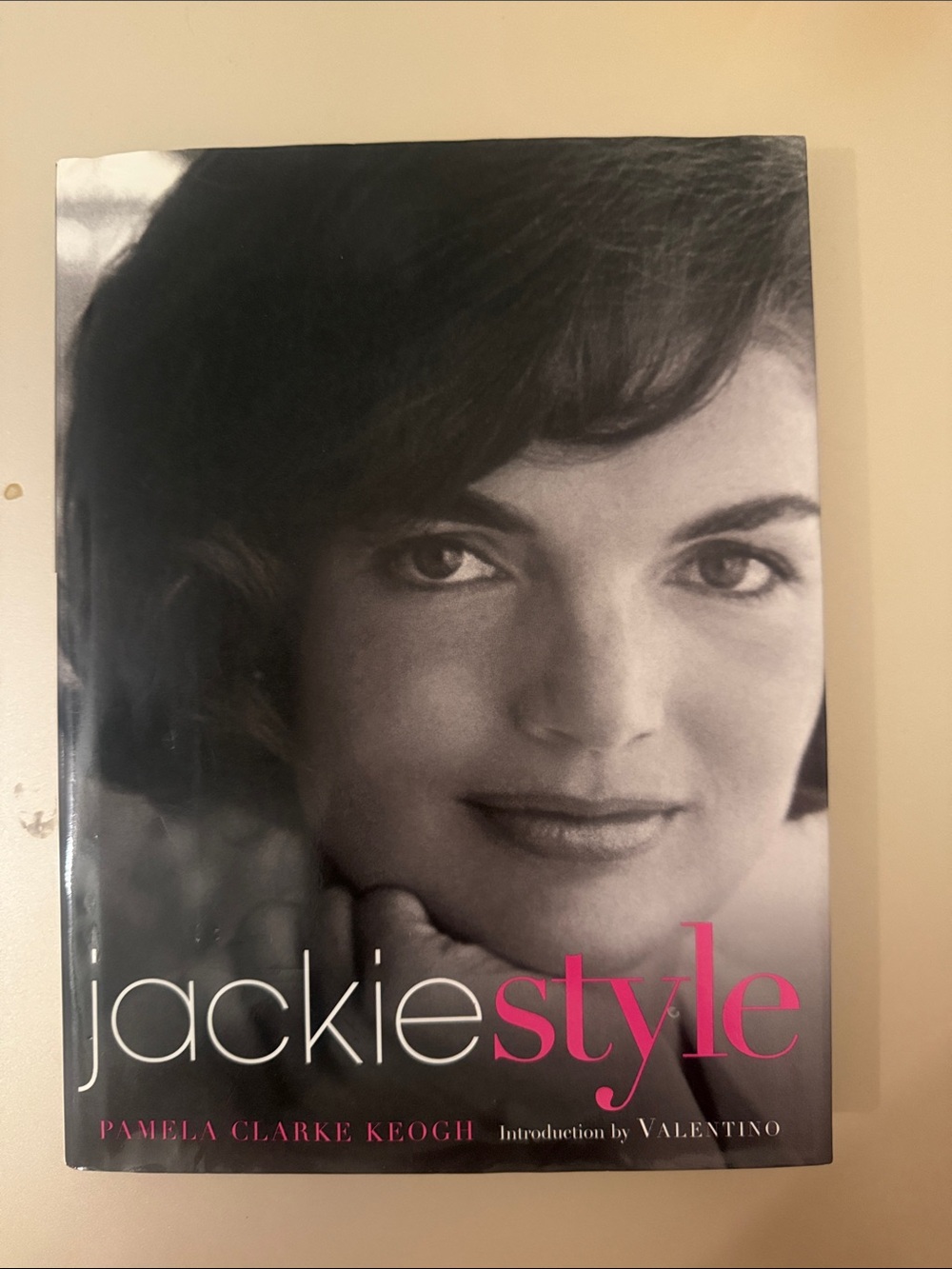 Jackie Style Book - Black & Pink Cover